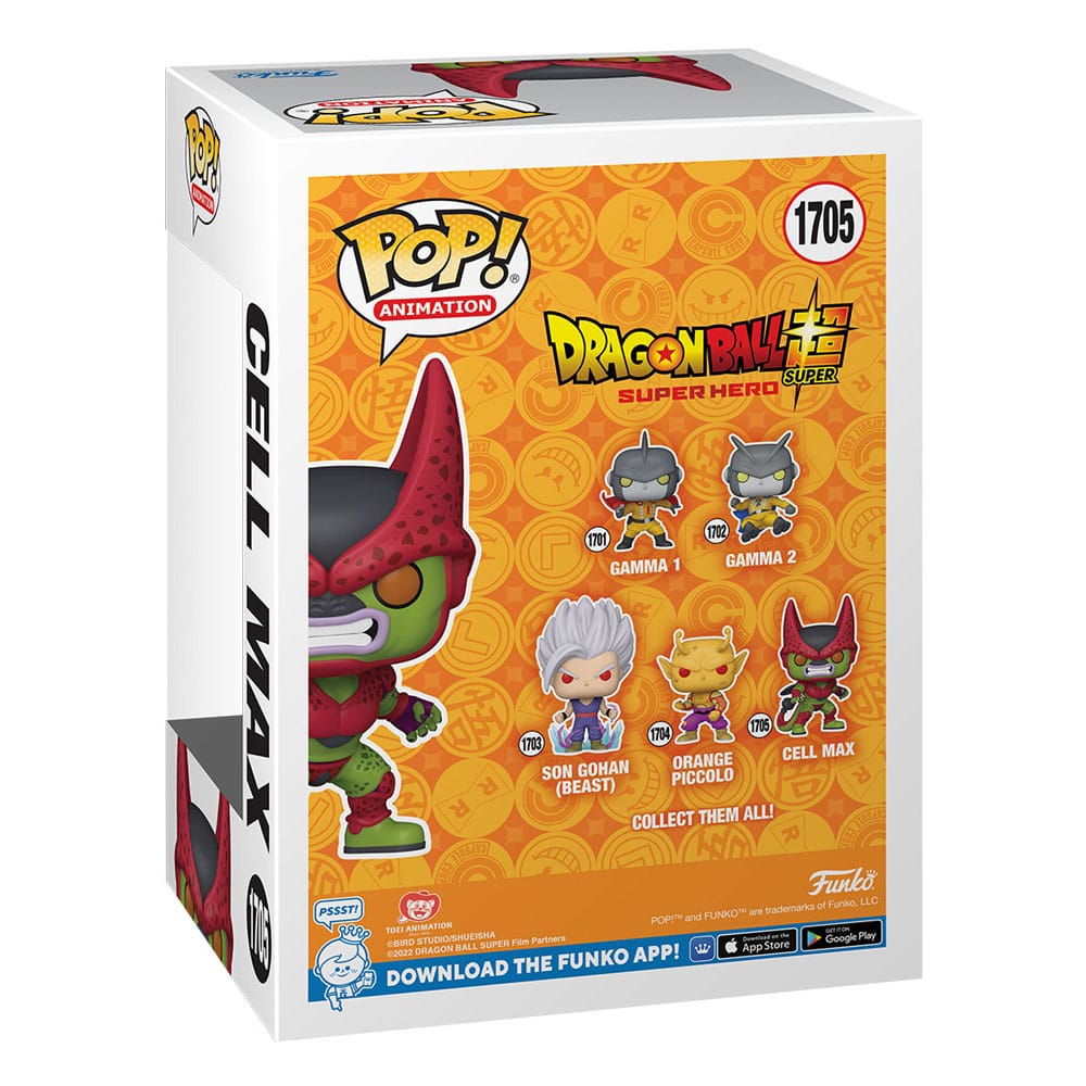 Dragon Ball Super: Super Hero POP! Vinyl Figur Cell Max 9 cm - Versand: 5-7 Tage nach Bestellung