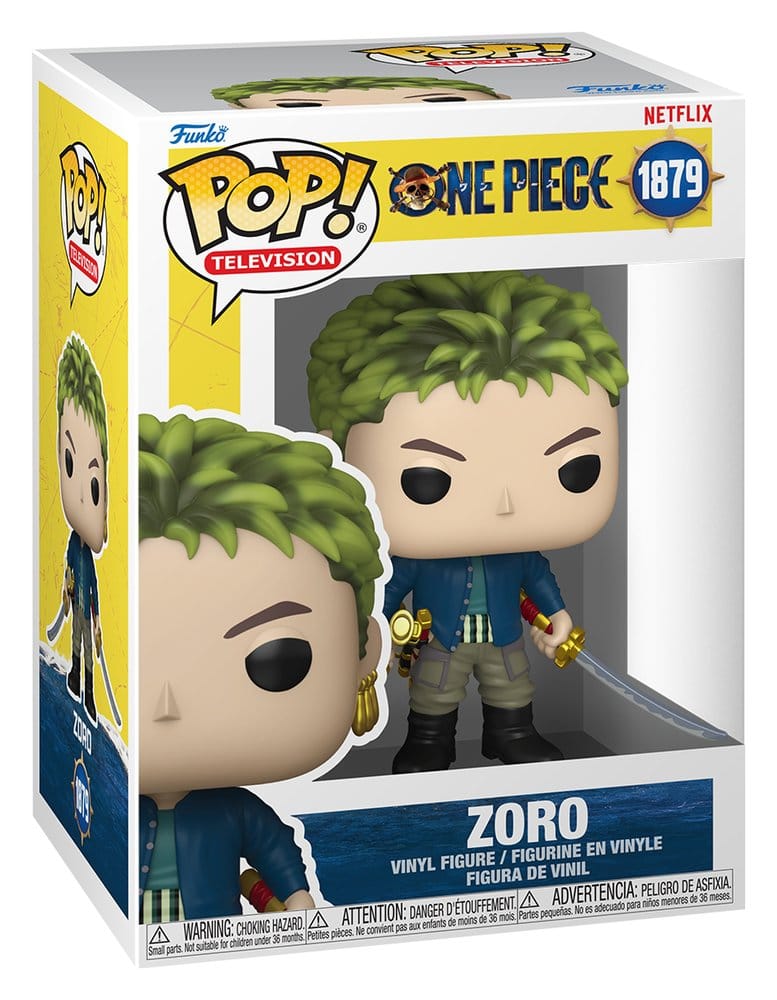 One Piece POP! TV Vinyl Figur Zoro 9 cm - Preorder - ETA: 26.10.2026