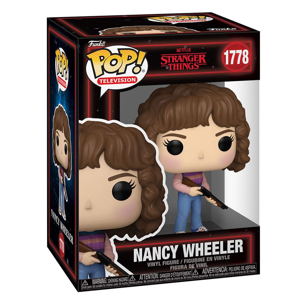 Stranger Things POP! Television Vinyl Figuren Nancy Wheeler 9 cm - Preorder - ETA: 21.11.2025