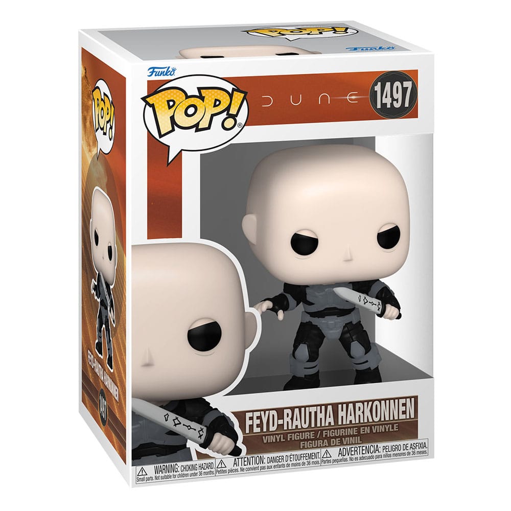 Dune 2 POP! Movies Vinyl Figur Feyd Rautha 9 cm - Versand: 5-7 Tage nach Bestellung
