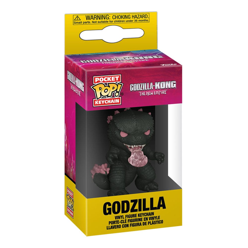 Godzilla vs. Kong 2 POP! Vinyl Schlüsselanhänger 4 cm Godzilla Display (12) - Preorder - ETA: 15.09.2025