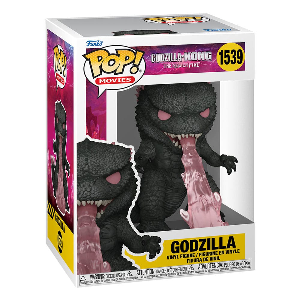 Godzilla vs. Kong 2 POP! Movies Vinyl Figur Godzilla w/Heat-Ray 9 cm - Preorder - ETA: 03.01.2026