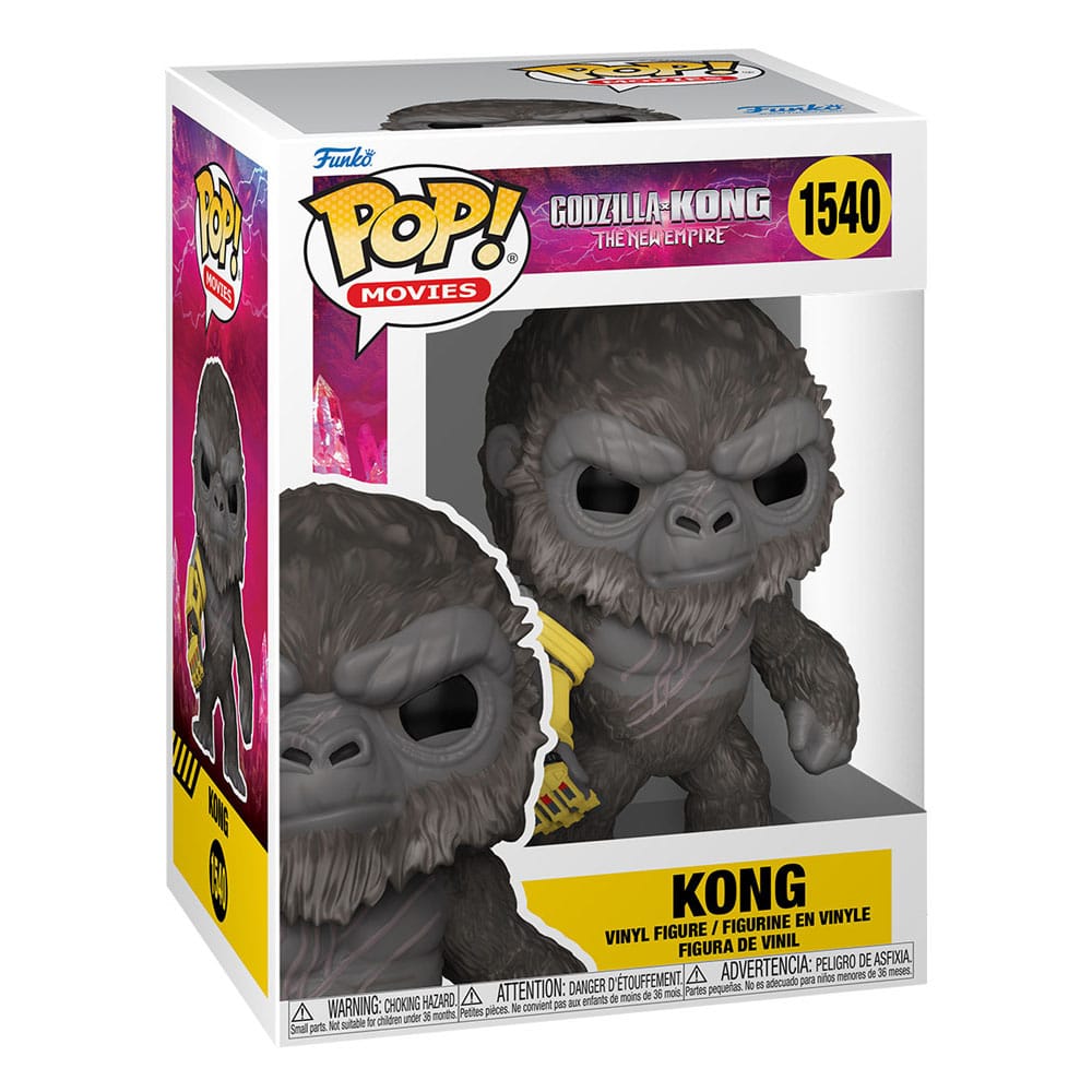 Godzilla vs. Kong 2 POP! Movies Vinyl Figur Kong 9 cm - Versand: 5-7 Tage nach Bestellung