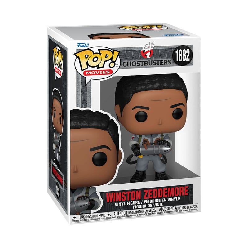 Ghostbusters II POP! Movies Vinyl Figuren Winston Zeddemore 9 cm - Versand: 5-7 Tage nach Bestellung
