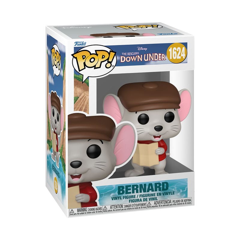 Bernard und Bianca im Känguruland POP! Disney Vinyl Figur Bernard 9 cm - Preorder - ETA: 25.10.2025