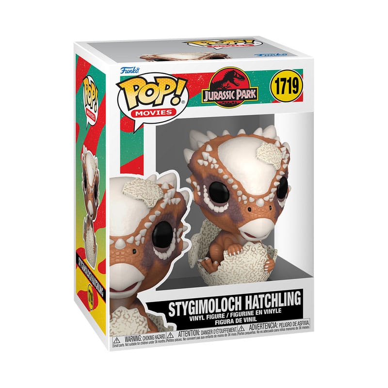 Jurassic Park Hatchling POP! Movies Vinyl Figur Stygimoloch 9 cm - Versand: 5-7 Tage nach Bestellung