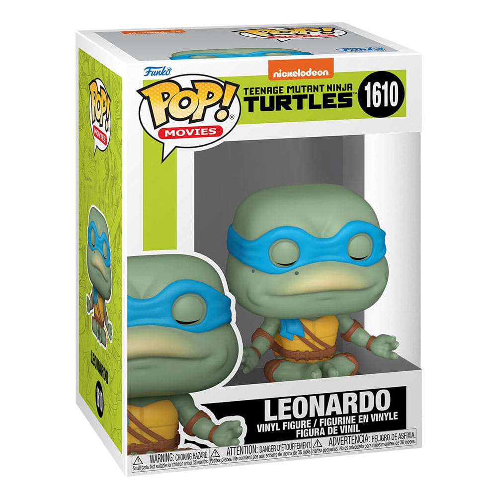 Teenage Mutant Ninja Turtles POP! Movies Vinyl Figur Leonardo(Meditating) 9 cm - Versand: 5-7 Tage nach Bestellung