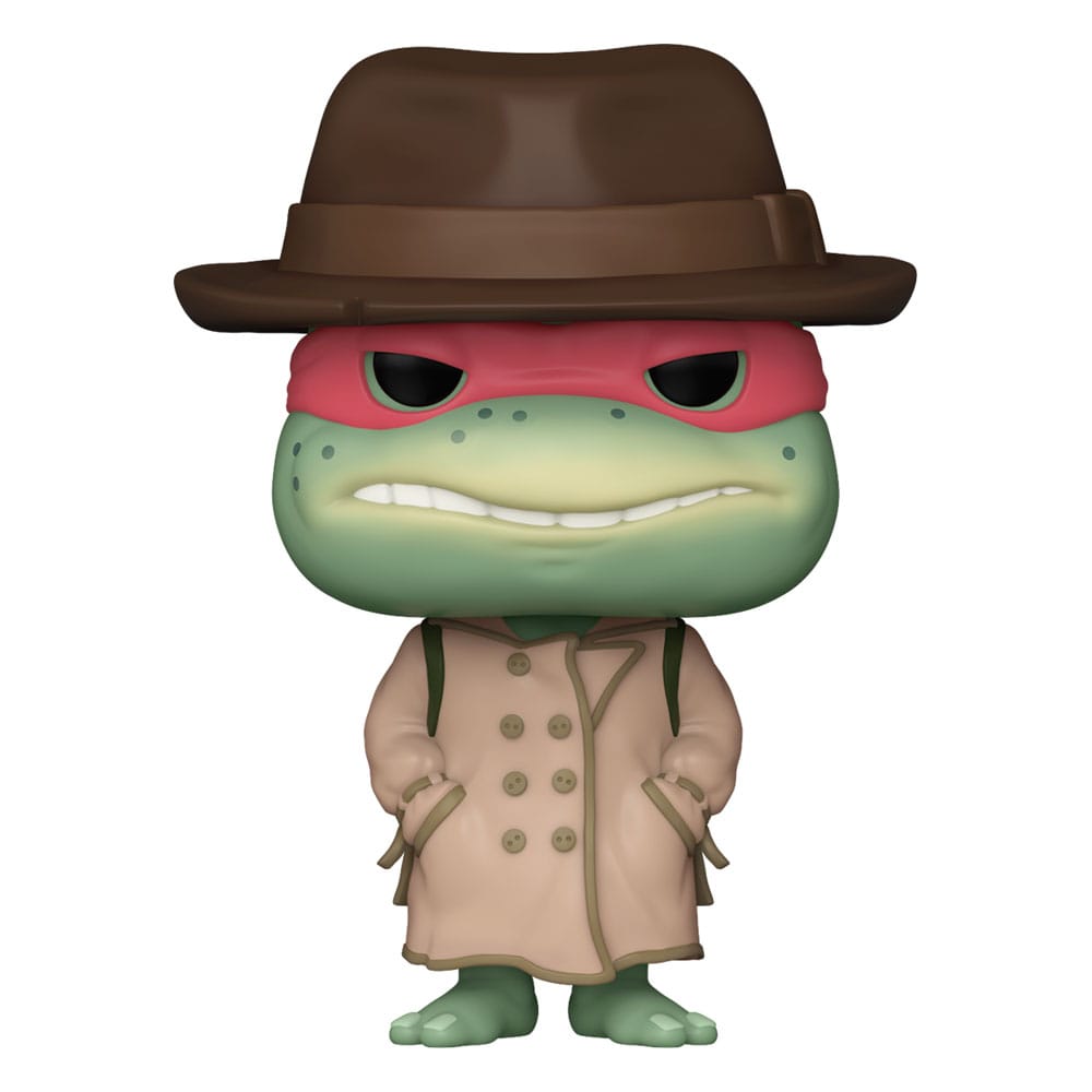 Teenage Mutant Ninja Turtles POP! Movies Vinyl Figur Raphael w/Coat & Hat 9 cm - Versand: 5-7 Tage nach Bestellung