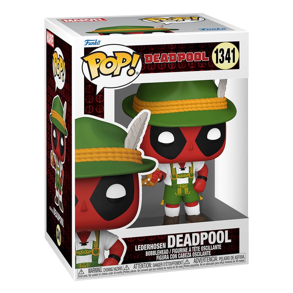 Deadpool Parody POP! Vinyl Figur Lederhosen 9 cm - Versand: 5-7 Tage nach Bestellung