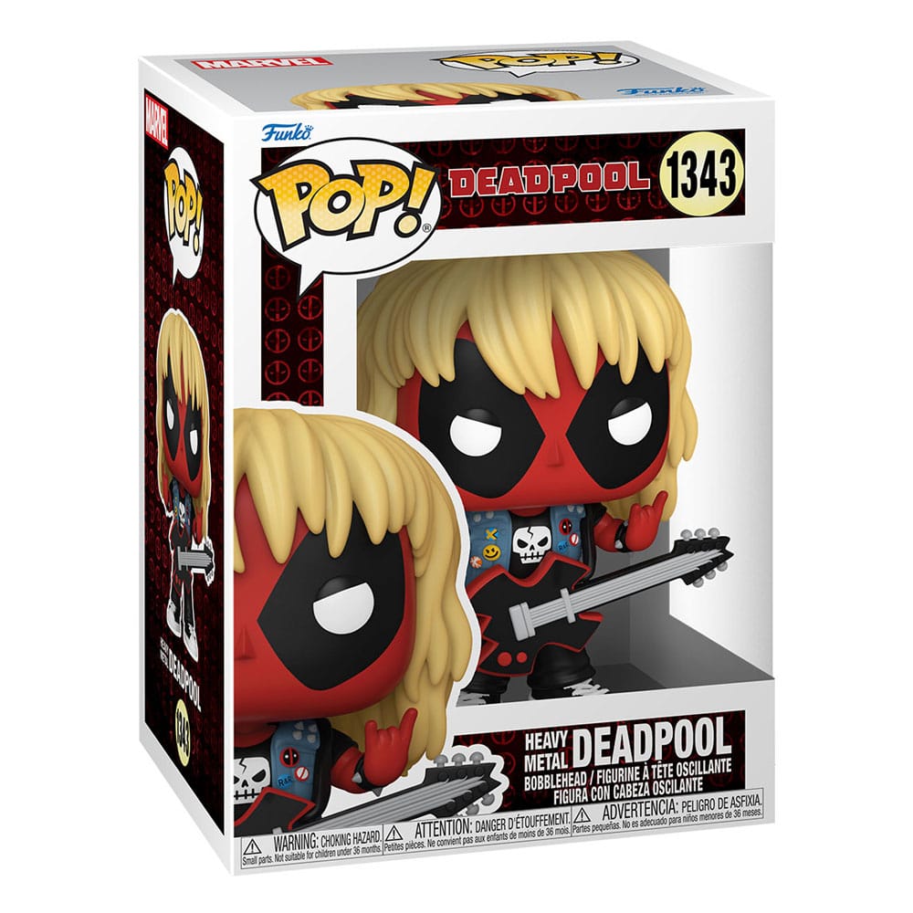 Deadpool Parody POP! Vinyl Figur Metal band 9 cm - Versand: 5-7 Tage nach Bestellung