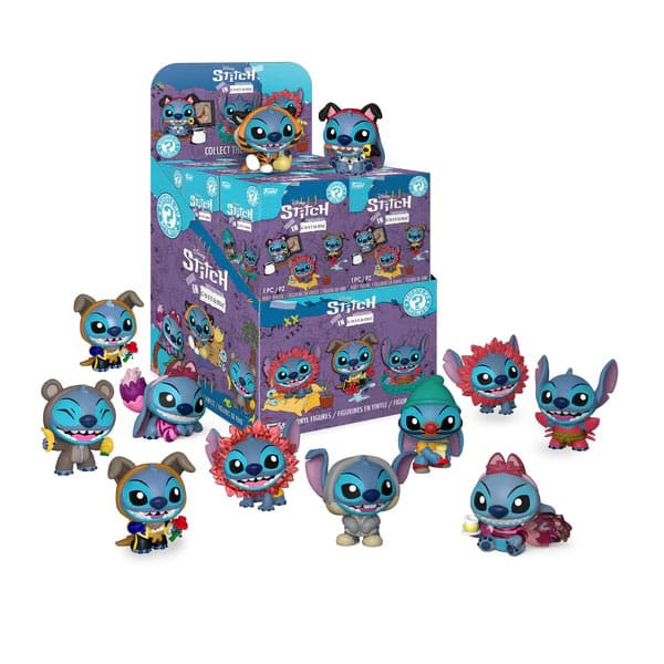 Disney Mystery Minis Minifiguren 5 cm Stitch in Costume Display (12) - Versand: 5-7 Tage nach Bestellung
