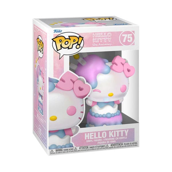 Hello Kitty POP! Sanrio Vinyl Figur HK In Cake 9 cm - Versand: 5-7 Tage nach Bestellung