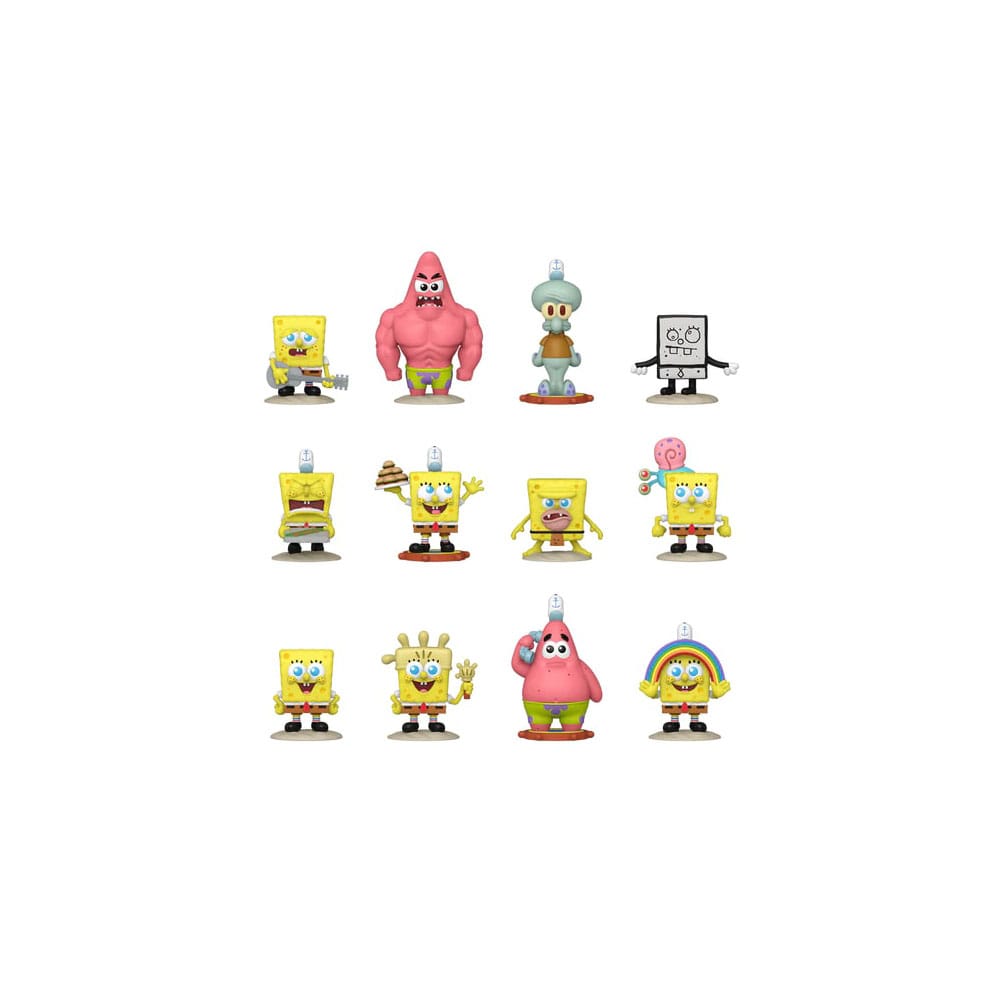 SpongeBob SquarePants Mystery Minis Minifiguren 25th Anniversary 5 cm Display (12) - Preorder - ETA: 24.11.2025