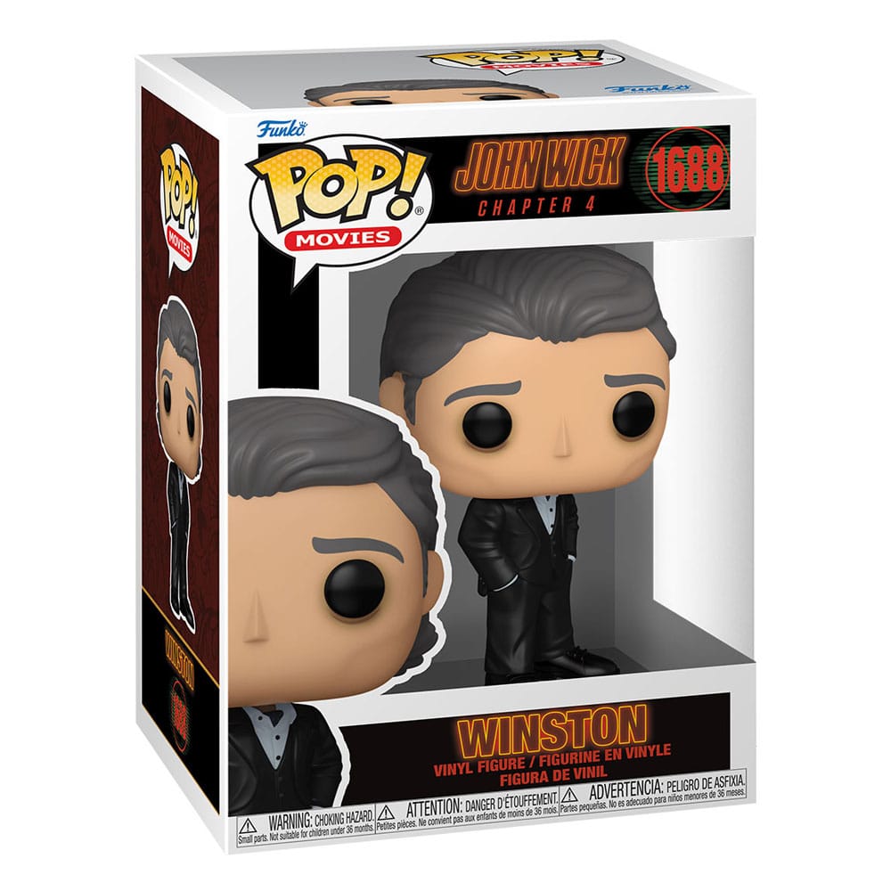 John Wick 4 POP! Movies Vinyl Figur Winston 9 cm - Versand: 5-7 Tage nach Bestellung