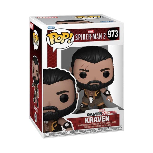 Spider-Man 2 POP! Games Vinyl Figur Kraven 9 cm - Versand: 5-7 Tage nach Bestellung