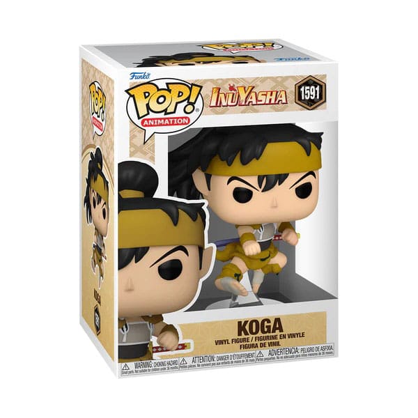 Inuyasha POP! Animation Vinyl Figur Koga 9 cm - Versand: 5-7 Tage nach Bestellung