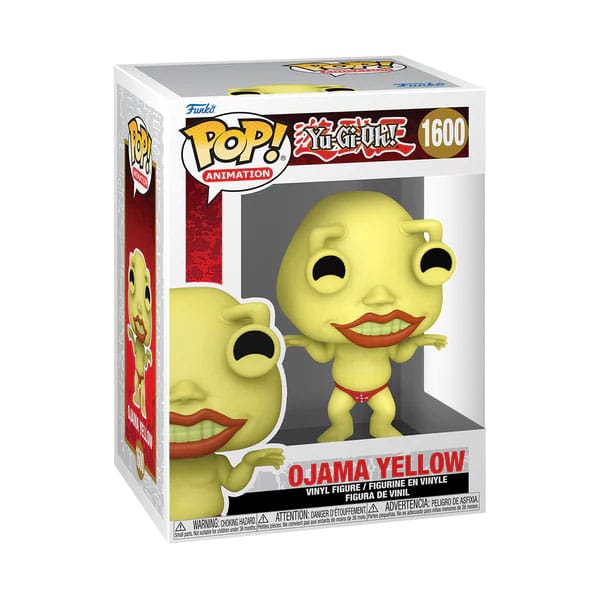 Yu-Gi-Oh! Pop! Animation Vinyl Figur Ojama Yellow 9 cm - Versand: 5-7 Tage nach Bestellung