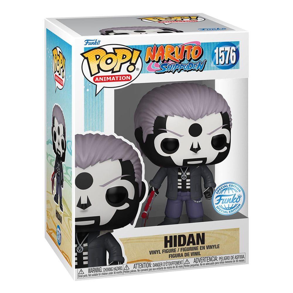 Naruto Pop! Animation Vinyl Figur Hidan w/jacket Exclusive Edition 9 cm - Versand: 5-7 Tage nach Bestellung