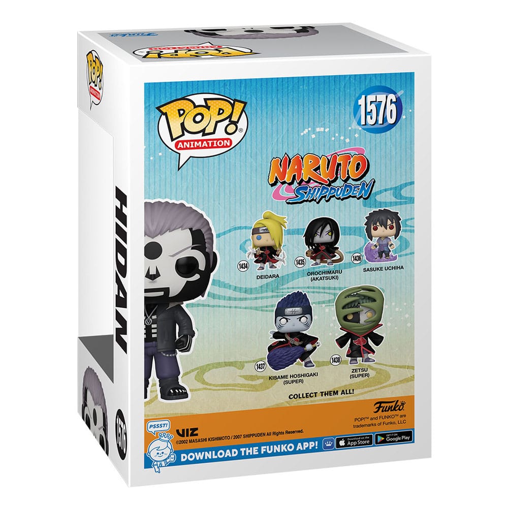 Naruto Pop! Animation Vinyl Figur Hidan w/jacket Exclusive Edition 9 cm - Versand: 5-7 Tage nach Bestellung