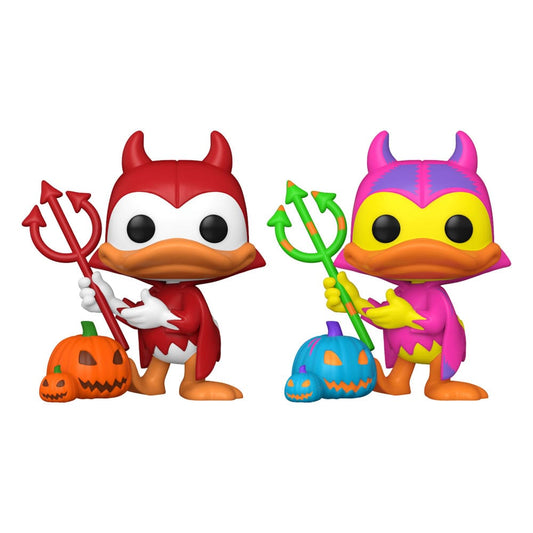 Pop! Disney: Devil Donald with Blacklight Chase Asst. (6) - Versand: 5-7 Tage nach Bestellung