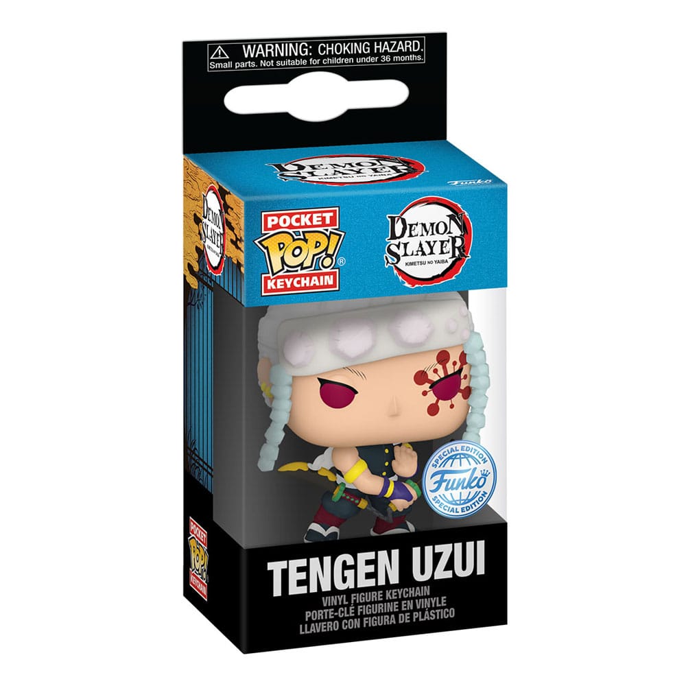 Demon Slayer: Kimetsu no Yaiba POP! Vinyl Schlüsselanhänger 4 cm Tengen Display (12) - Versand: 5-7 Tage nach Bestellung