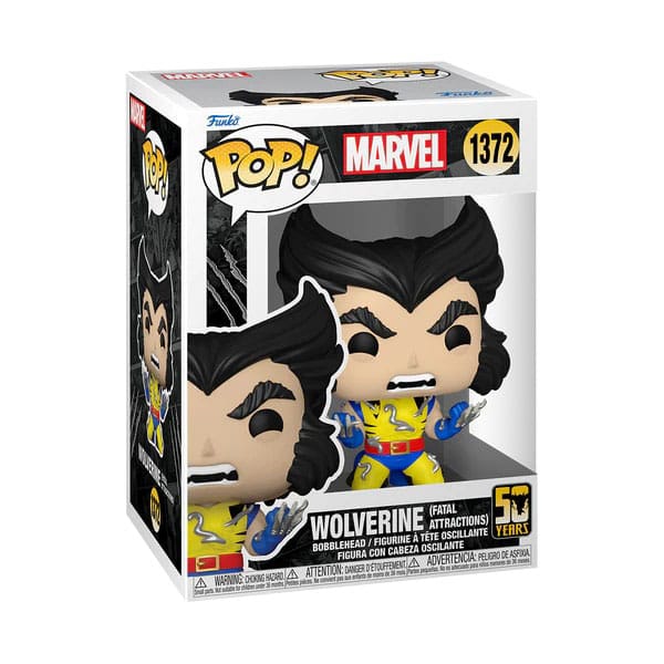 Marvel POP! Marvel Vinyl Figur Wolverine 50th - Ultimate Wolverine w/ Adamantium 9 cm - Versand: 5-7 Tage nach Bestellung