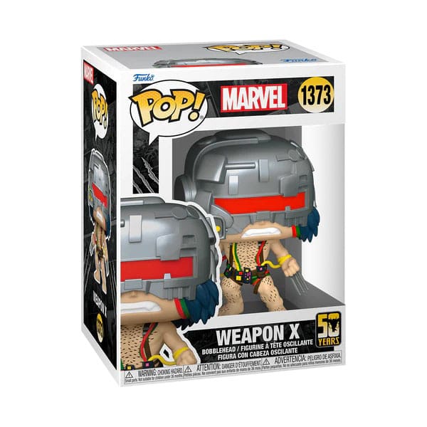 Marvel POP! Marvel Vinyl Figur Wolverine 50th - Ultimate Weapon X 9 cm - Versand: 5-7 Tage nach Bestellung