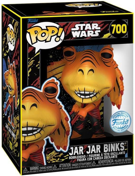 Pop! Star Wars: The Phantom Menace 25th Anniversary - Retro Jar Jar - Exclusive - Versand: 5-7 Tage nach Bestellung