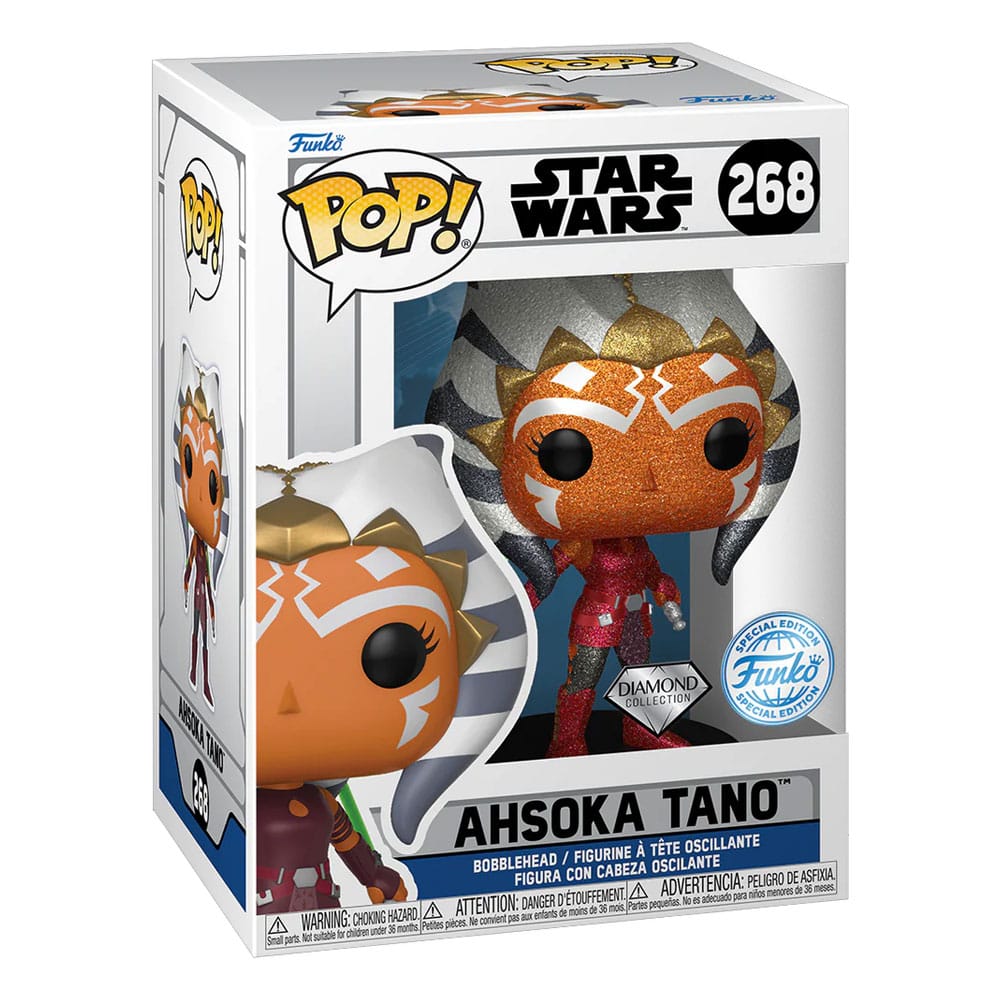 Star Wars: The Clone Wars POP! Vinyl Figur Ahsoka (DGLT) Exclusive 9 cm - Versand: 5-7 Tage nach Bestellung