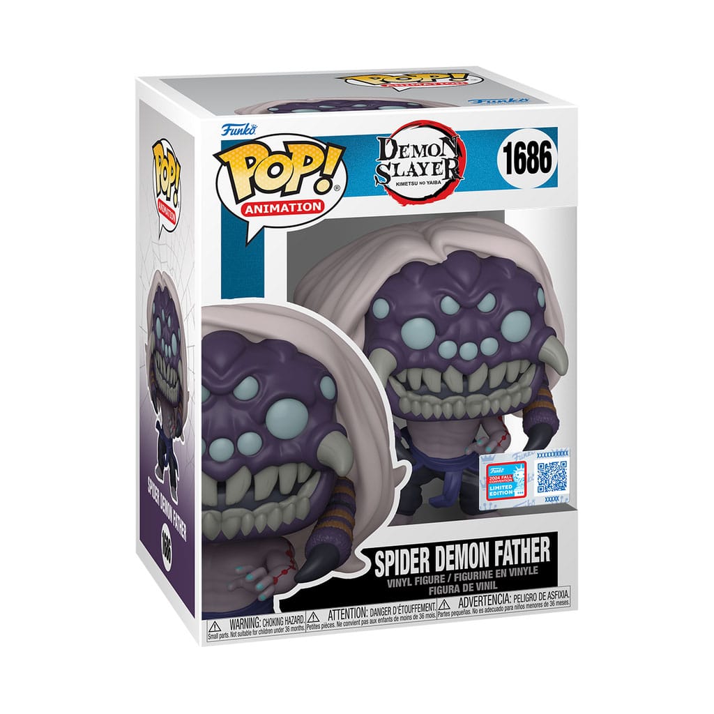 Demon Slayer: Kimetsu no Yaiba POP! Animation Vinyl Figur Spider Demon Father 9 cm - Versand: 5-7 Tage nach Bestellung