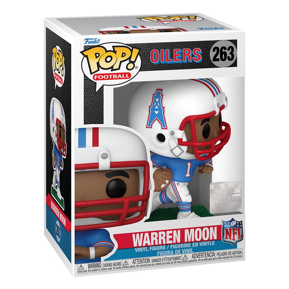 NFL: Legends POP! Sports Vinyl Figur Oilers- Warren Moon 9 cm - Versand: 5-7 Tage nach Bestellung