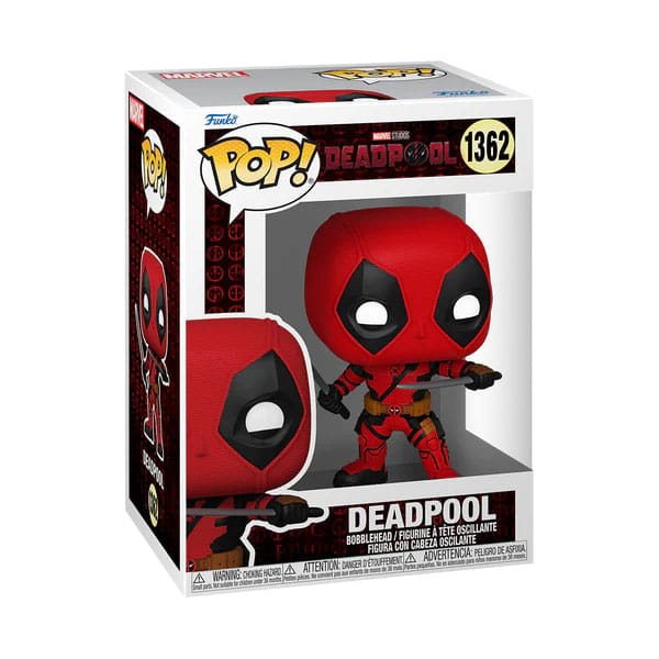 Deadpool & Wolverine POP! Marvel Vinyl Figur Deadpool 9 cm - Preorder - ETA: 08.01.2026