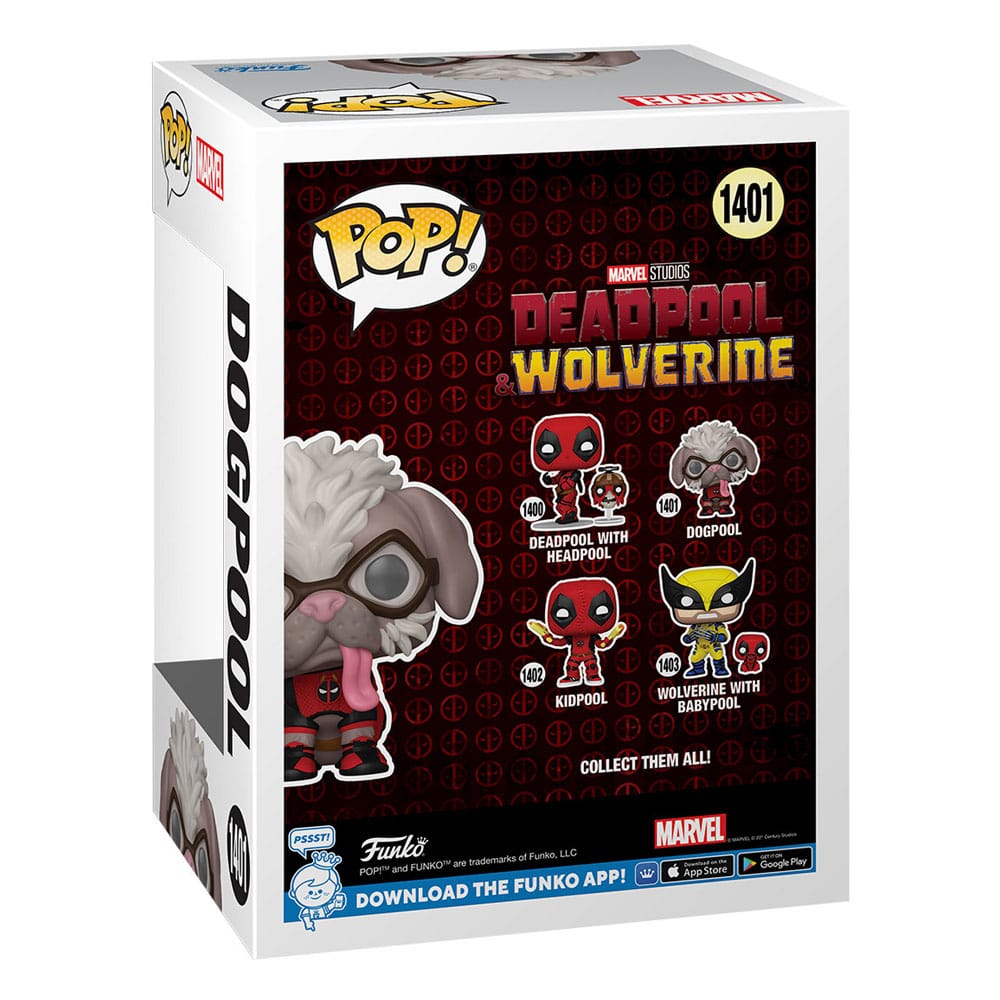 Deadpool 3 POP! Vinyl Figur Dogpool 9 cm - Versand: 5-7 Tage nach Bestellung