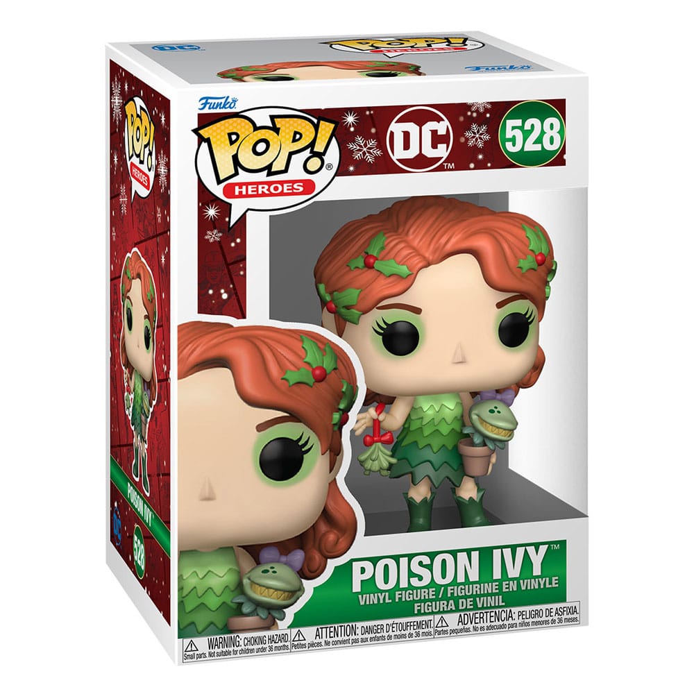 DC Comics POP! Heroes Vinyl Figur Holiday '24- Poison Ivy 9 cm - Versand: 5-7 Tage nach Bestellung
