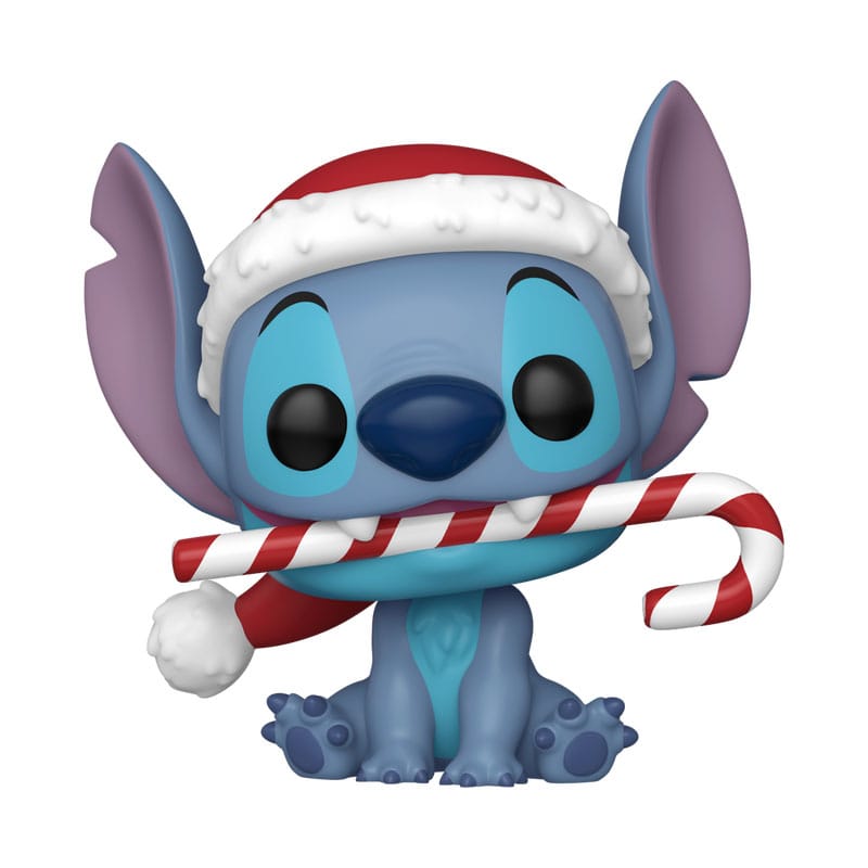 Disney POP! Vinyl Figur Holiday Stitch w/CC 9 cm - Versand: 5-7 Tage nach Bestellung