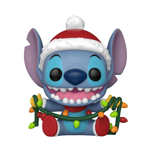 Disney POP! Vinyl Figur Holiday Stitch w/Lights 9 cm - Versand: 5-7 Tage nach Bestellung