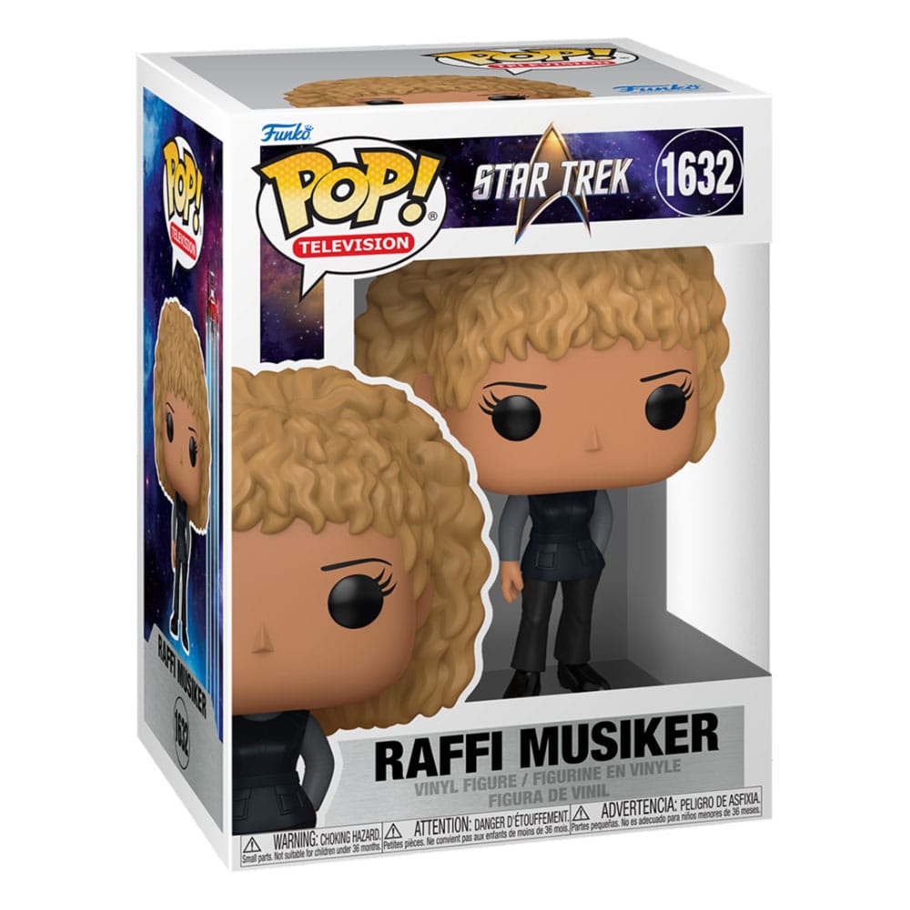 Star Trek Picard POP! TV Vinyl Figur Raffi Musiker 9 cm - Versand: 5-7 Tage nach Bestellung