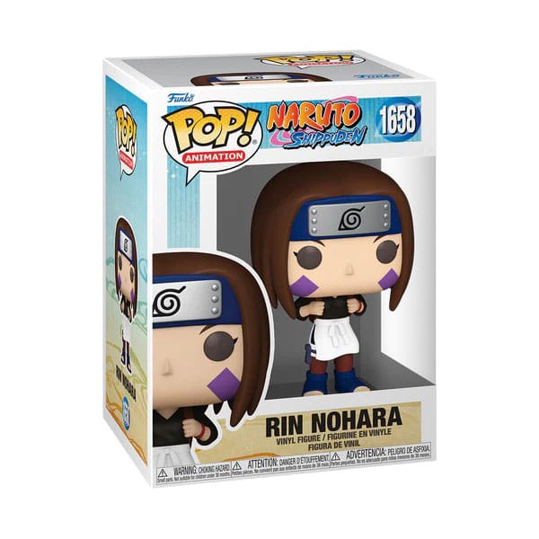 Naruto Pop! Animation Vinyl Figur Rin Nohara 9 cm - Versand: 5-7 Tage nach Bestellung