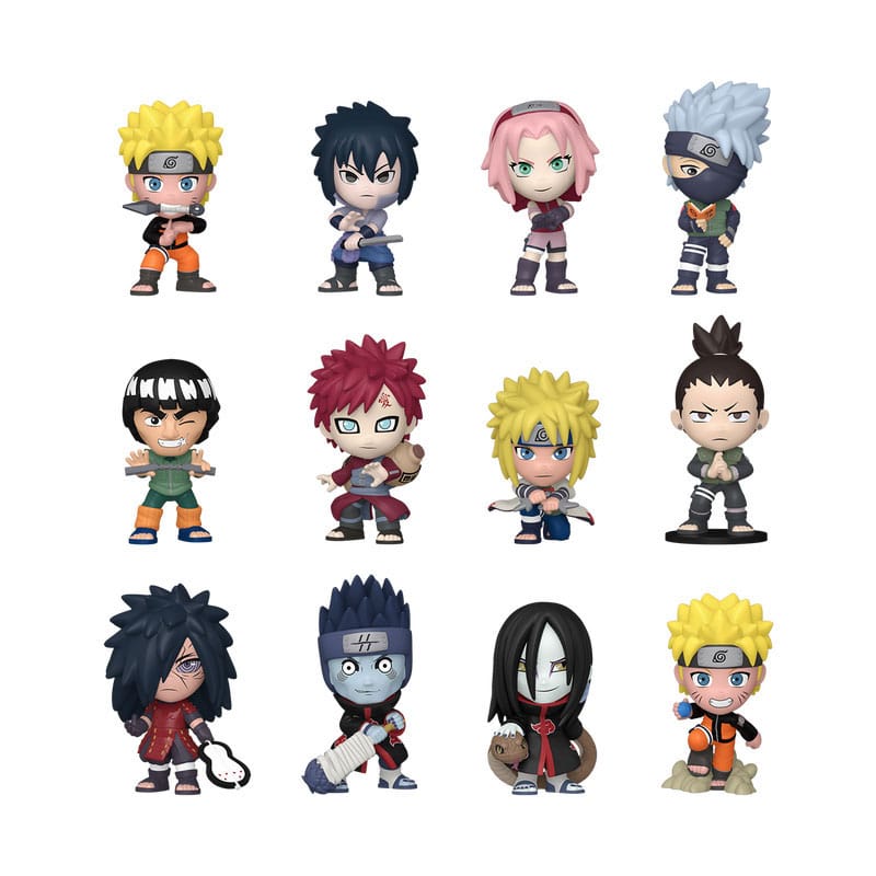 Naruto Shippuden Mystery Minis Minifiguren 5 cm Display (12) - Preorder - ETA: 24.11.2025