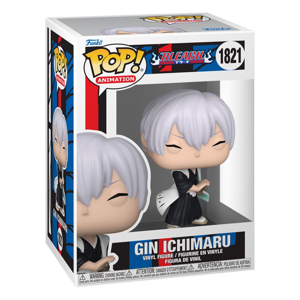 Bleach POP! Animation Vinyl Figur Gin Ichimaru 9 cm - Versand: 5-7 Tage nach Bestellung