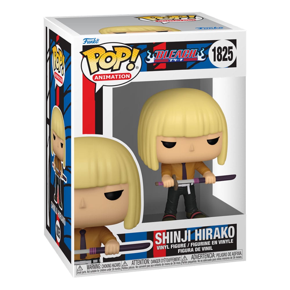 Bleach POP! Animation Vinyl Figur Shinji Hirako 9 cm - Versand: 5-7 Tage nach Bestellung