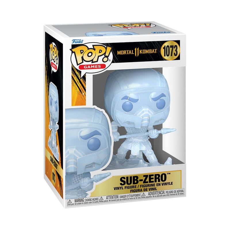 Mortal Kombat POP! Games Vinyl Figur Sub-zero 9 cm - Versand: 7 Tage nach Bestellung