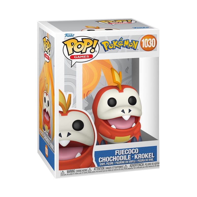 Pokemon POP! Games Vinyl Figur Fuecoco 9 cm - sofort verfügbar
