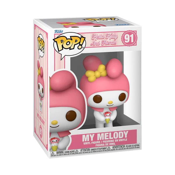 Hello Kitty POP! Sanrio Vinyl Figur My Melody 9 cm - Versand: 5-7 Tage nach Bestellung