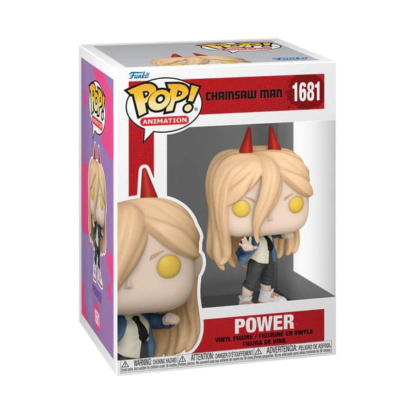 Chainsaw Man POP! Animation Vinyl Figur Power 9 cm - Preorder - ETA: 03.01.2026