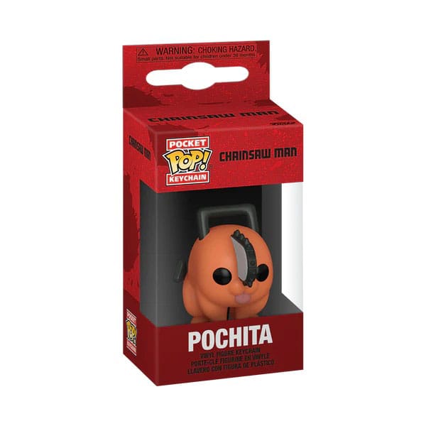 Chainsaw Man POP! Vinyl Schlüsselanhänger 4 cm Pochita Display (12) - Preorder - ETA: 03.01.2026