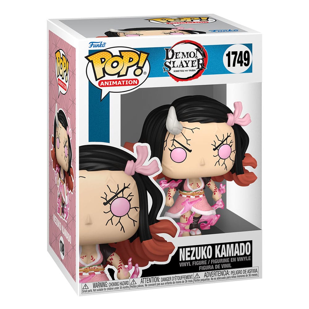Demon Slayer: Kimetsu no Yaiba POP! Animation Vinyl Figuren Nezuko(Demon Form) 9 cm - Preorder - ETA: 08.11.2025