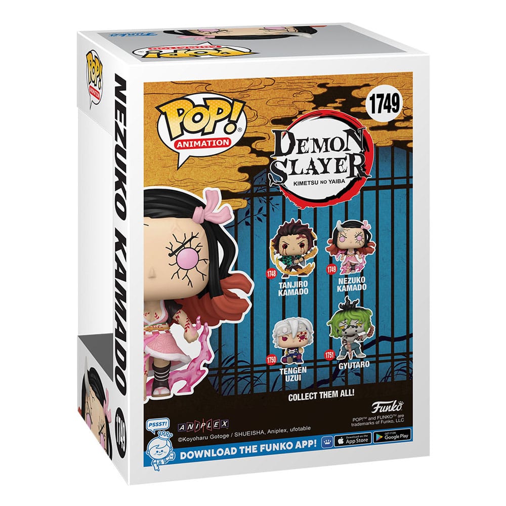 Demon Slayer: Kimetsu no Yaiba POP! Animation Vinyl Figuren Nezuko(Demon Form) 9 cm - Preorder - ETA: 08.11.2025