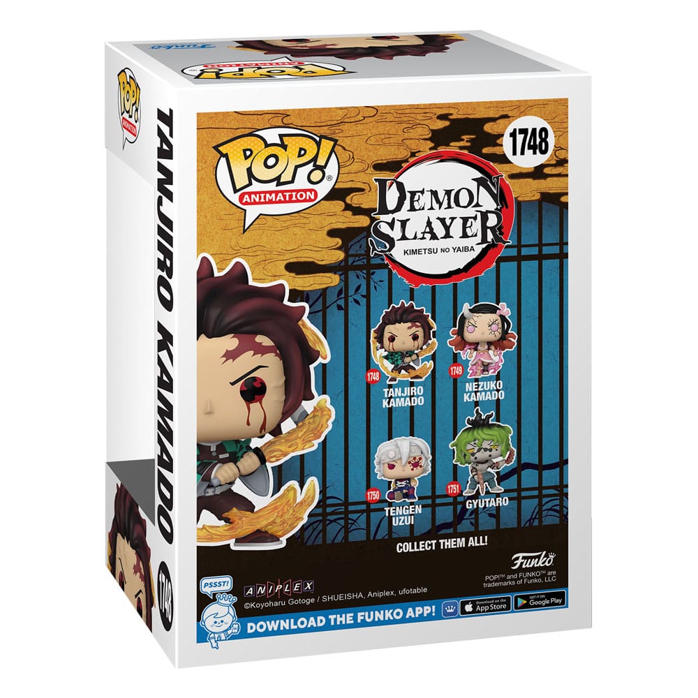 Demon Slayer: Kimetsu no Yaiba POP! Animation Vinyl Figuren Tanjiro(Sun Breathing) 9 cm - Preorder - ETA: 08.11.2025