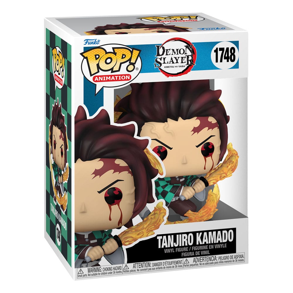 Demon Slayer: Kimetsu no Yaiba POP! Animation Vinyl Figuren Tanjiro(Sun Breathing) 9 cm - Preorder - ETA: 08.11.2025